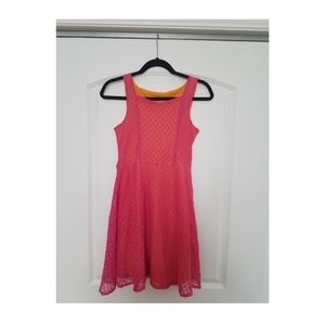 Orange and Pink Dress